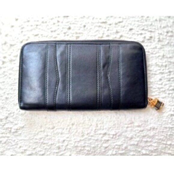 The BVLGARI B Zero One Leather Women's Long Wallet - Authentic - Picture 2 of 6